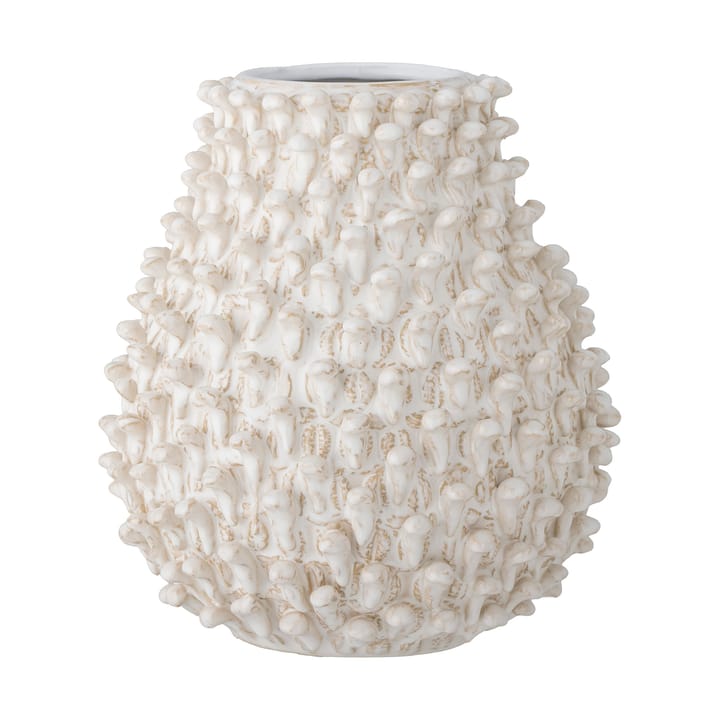 Spikey vaas 25,5 cm, Wit Bloomingville