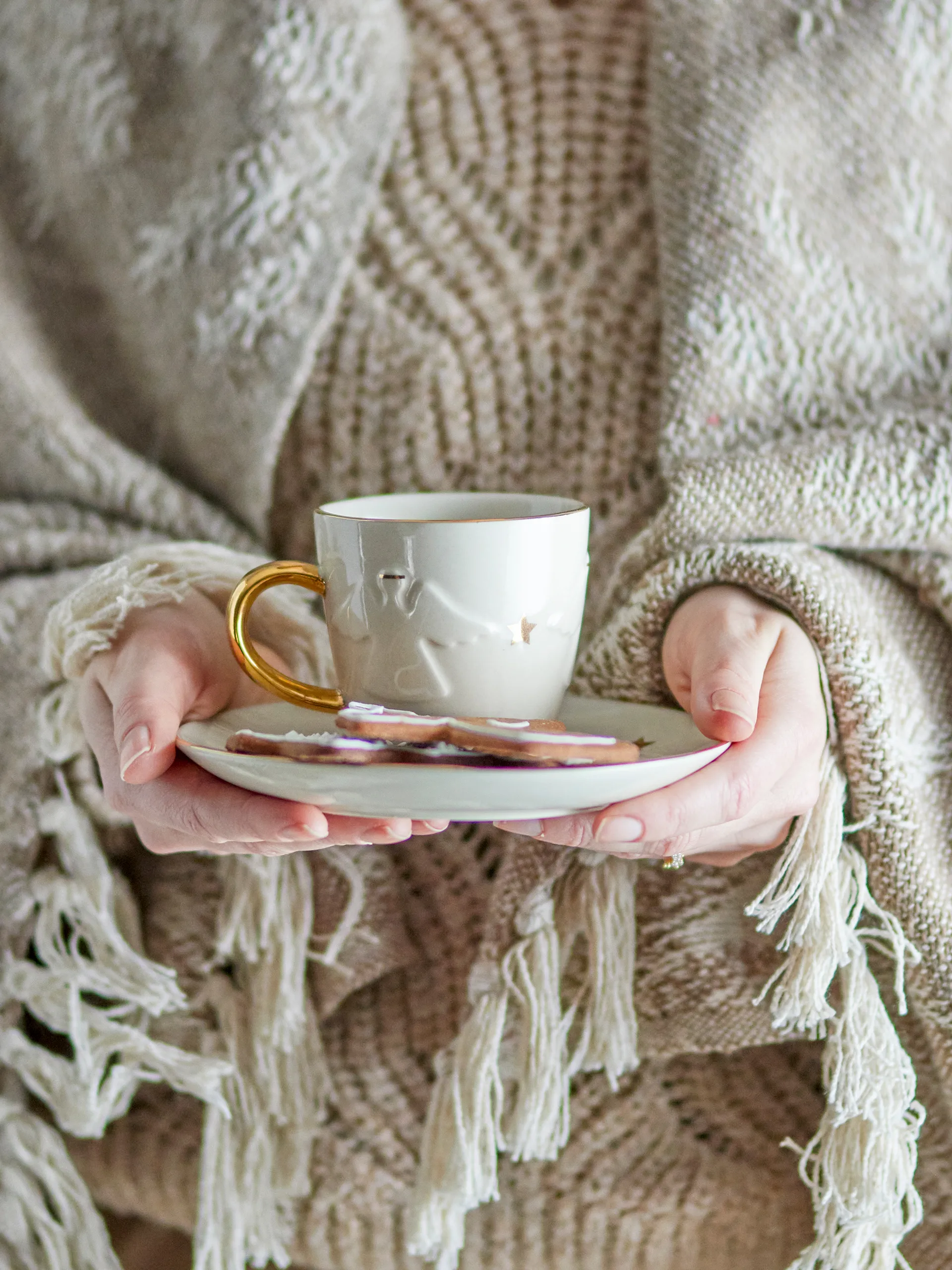 Starry mok 20 cl, Wit Bloomingville