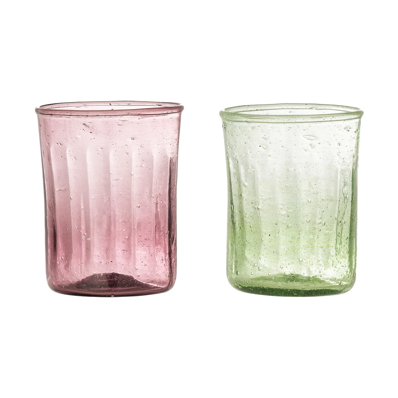 Sunil drinkglas 2-pack, Groen Bloomingville