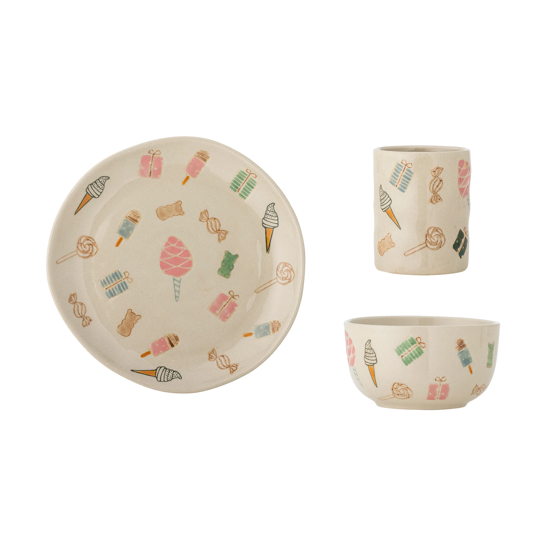 Scandinavisch - 6 personen - Rond - Groen - Servies kopen