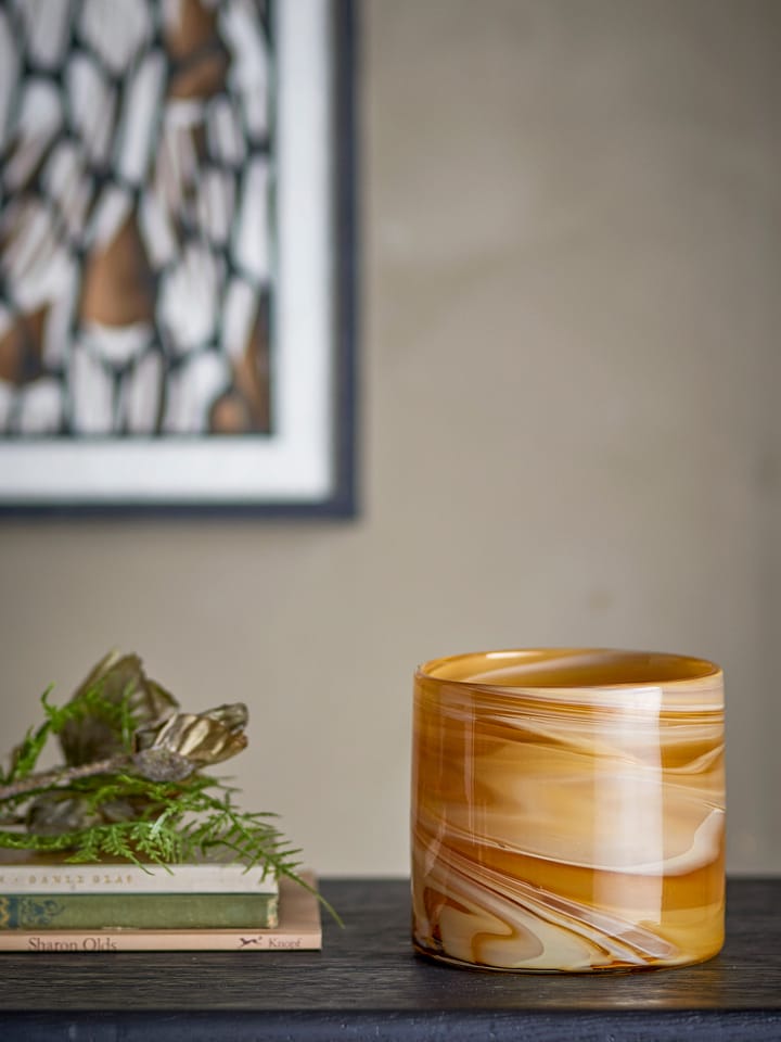 Sylas votive kaarsenhouder, Oranje Bloomingville