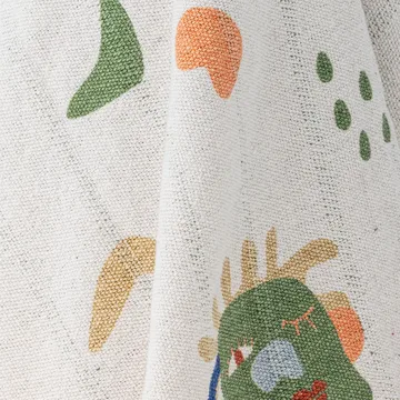 Sylvie katoenplaid 160x130 cm - Natuur - Bloomingville