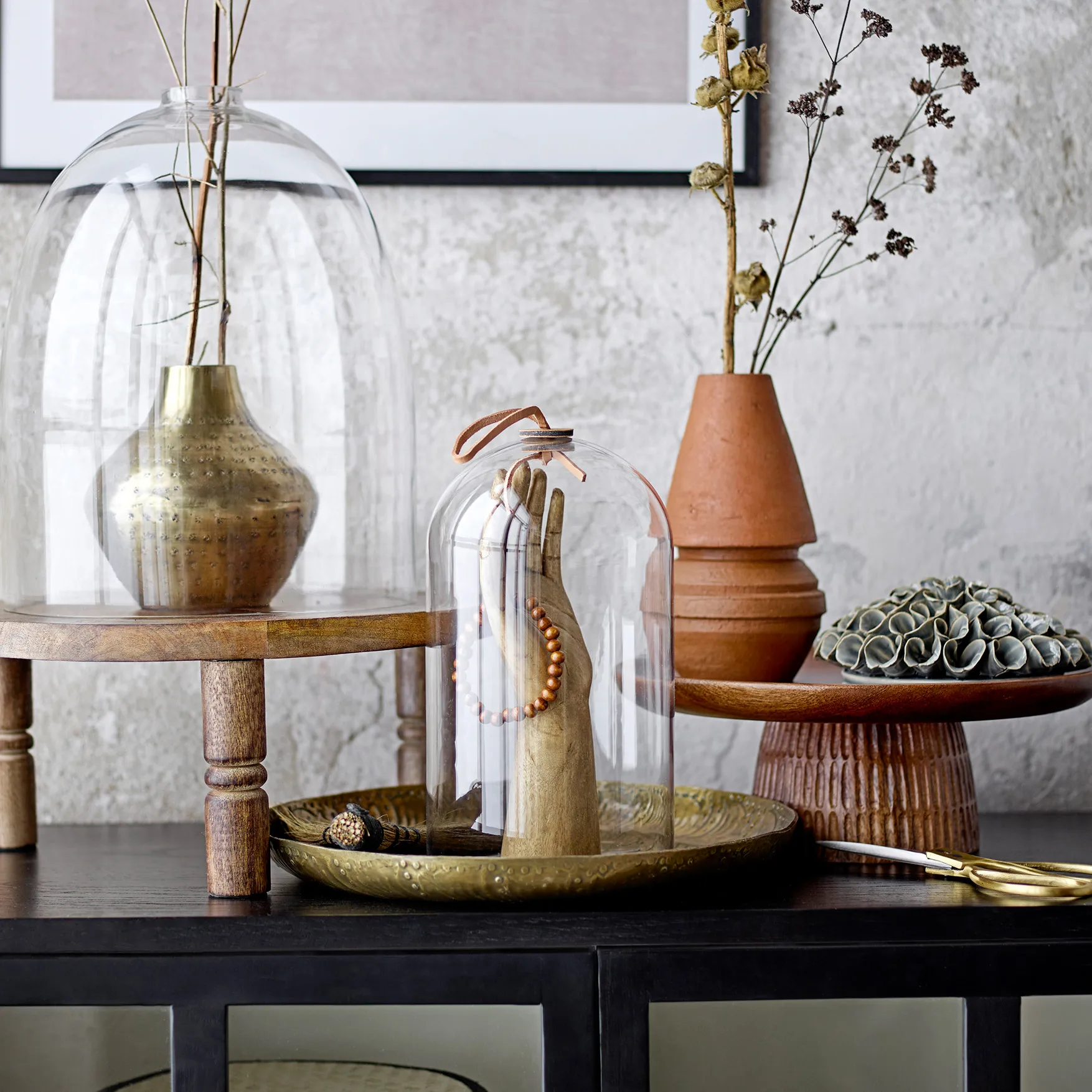 Takuto decoratieve hand 23 cm, Natuur Bloomingville