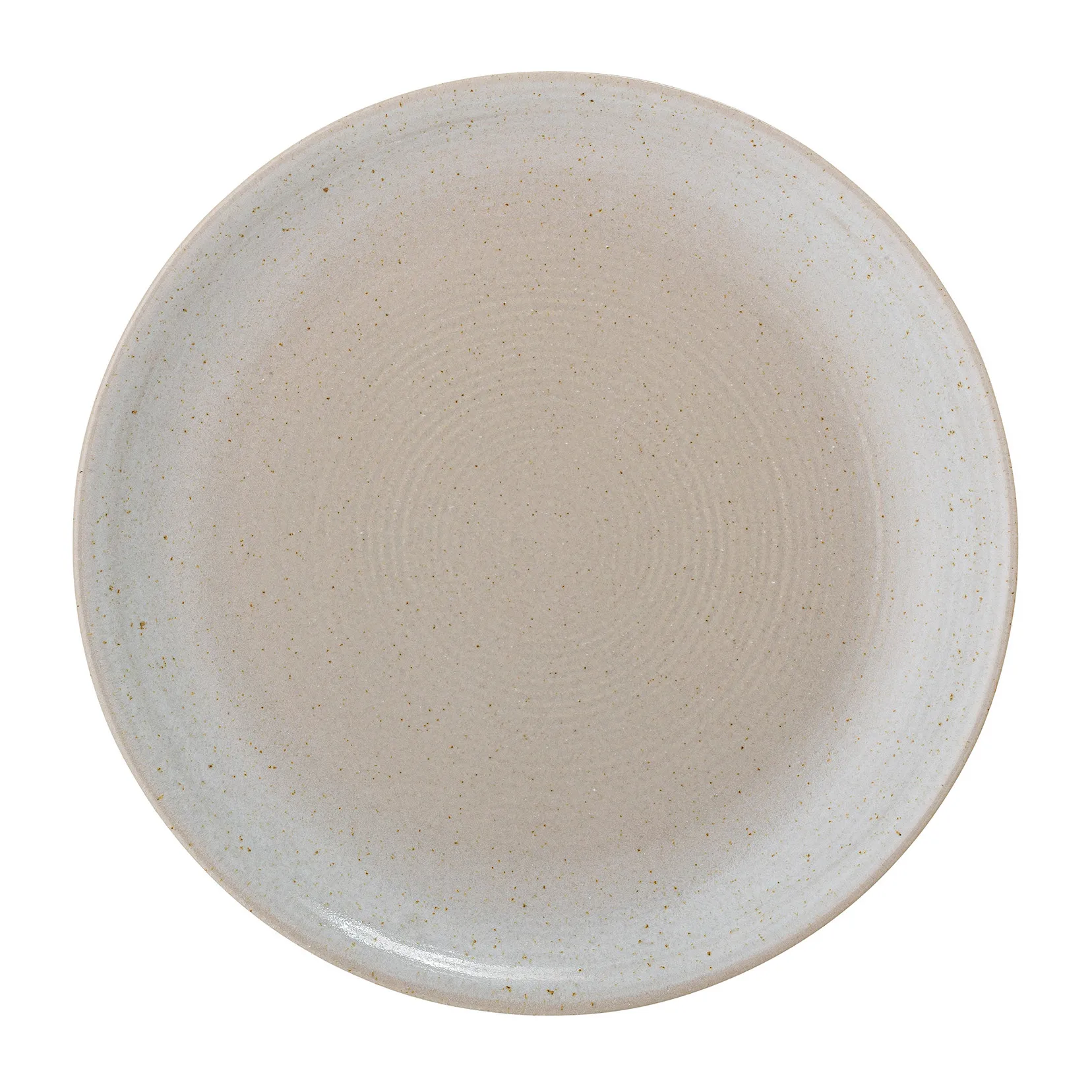 Taupe bord Ø21,5 cm, Grijs Bloomingville