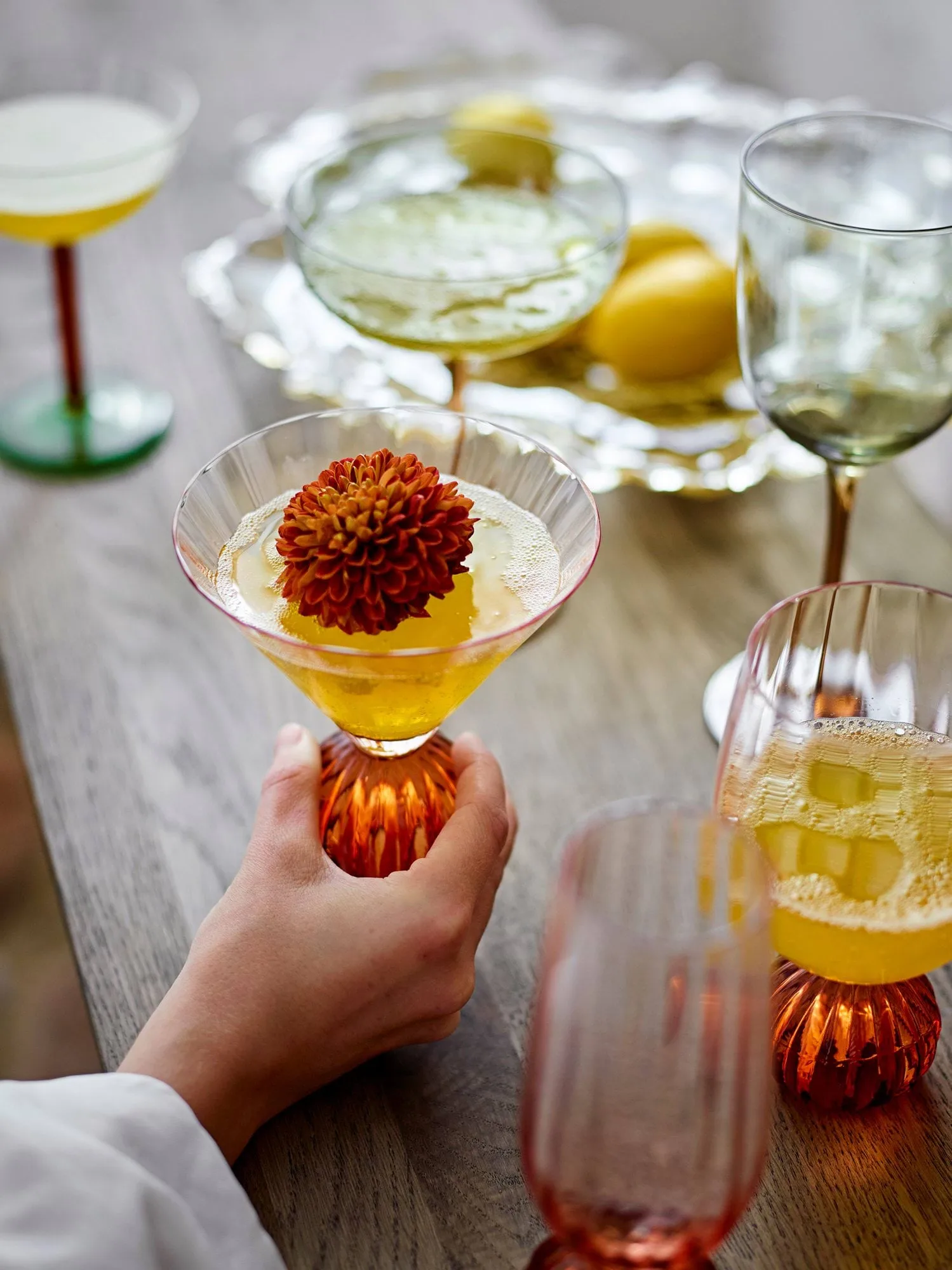Taurin cocktailglas 30 cl, Roos Bloomingville