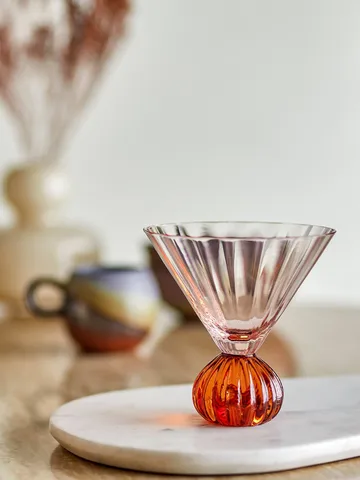 Taurin cocktailglas 30 cl - Roos - Bloomingville