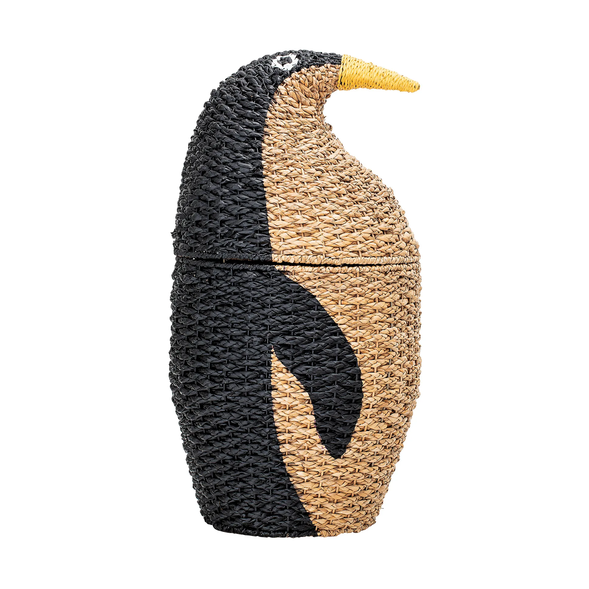 Tazia opbergmand met deksel Ø37x69 cm, Zwart Bloomingville