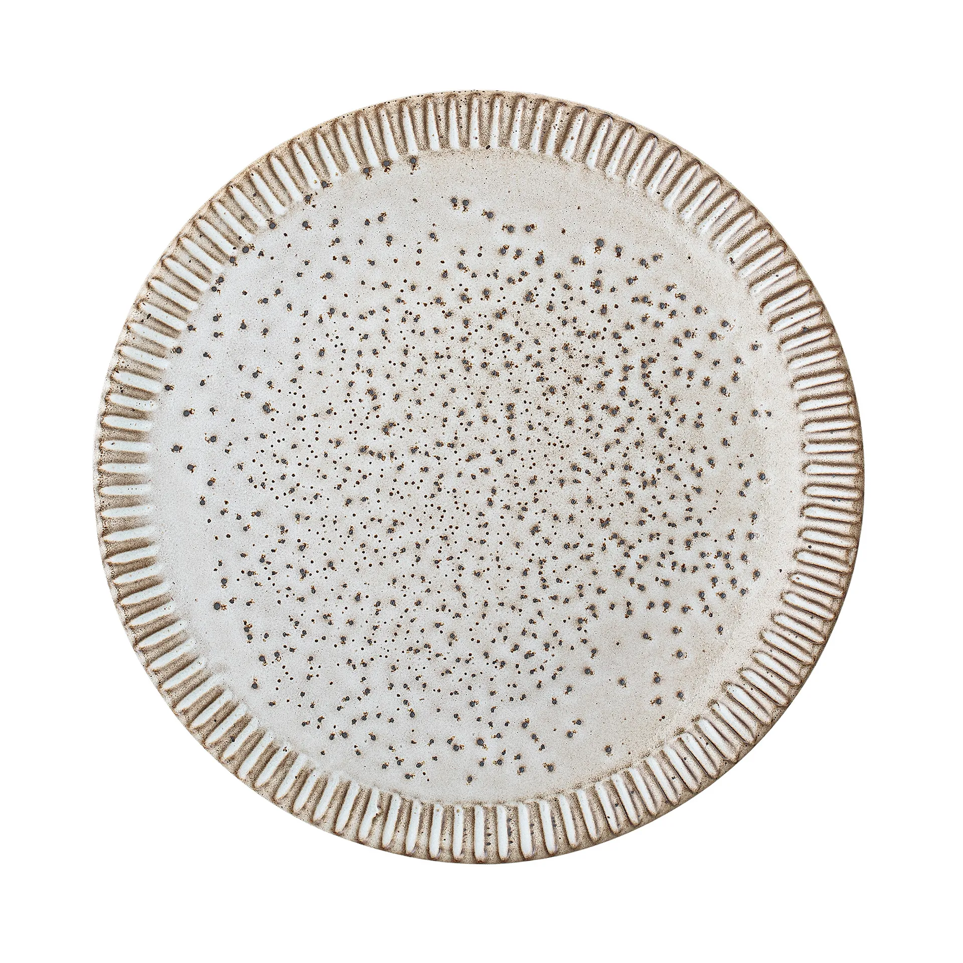 Thea bord aardewerk grijs, 20 cm Bloomingville