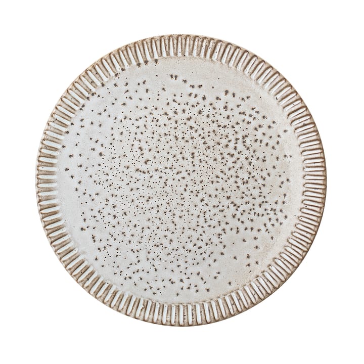 Thea bord aardewerk grijs - 20 cm - Bloomingville