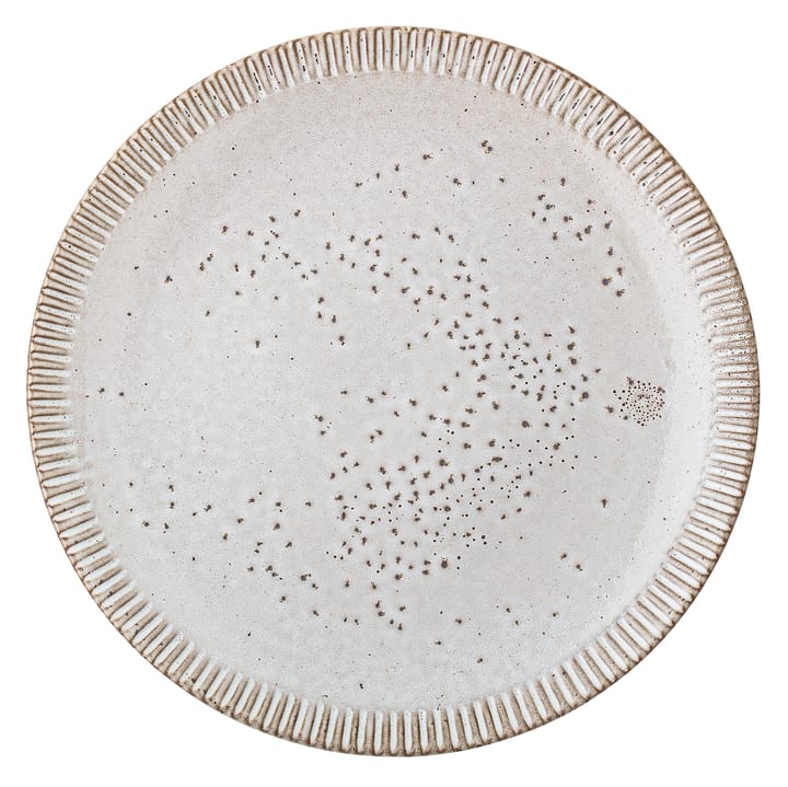 Thea bord aardewerk grijs - 27 cm - Bloomingville