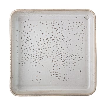 Thea serveerschaal aardewerk 25x25 cm - Grijs - Bloomingville