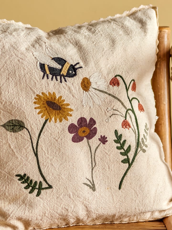 Tibbe kussen 40x40 cm, Nature floral Bloomingville