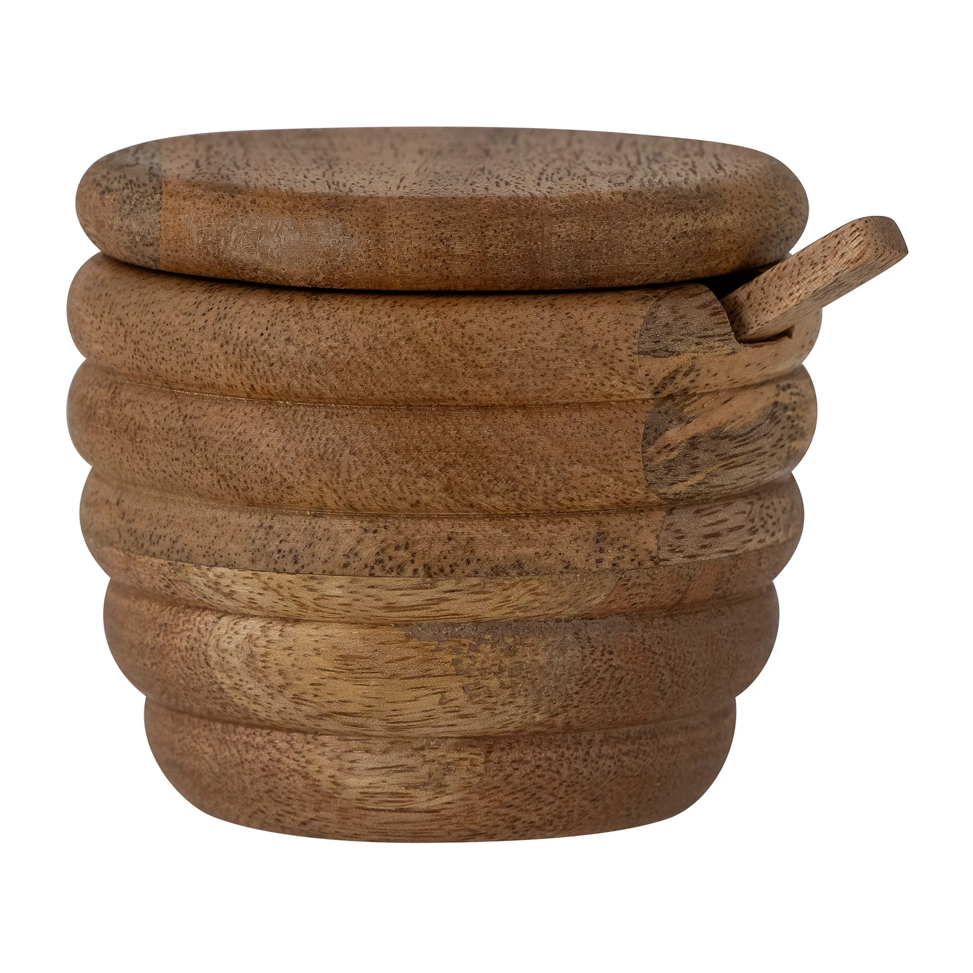 Tilda zoutvat met lepel Ø9 cm, Natuur Bloomingville