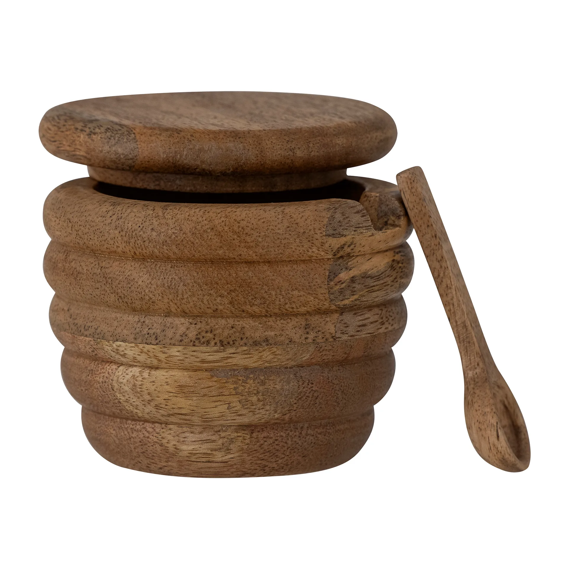 Tilda zoutvat met lepel Ø9 cm, Natuur Bloomingville