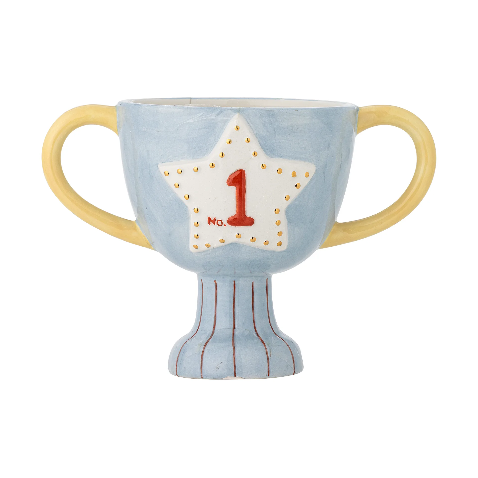 Trophy pot 23x16 cm, Blauw Bloomingville