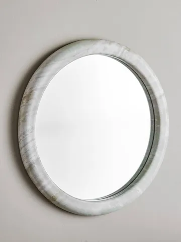 Vaka wandspiegel - Nature, Ø50 cm - Bloomingville