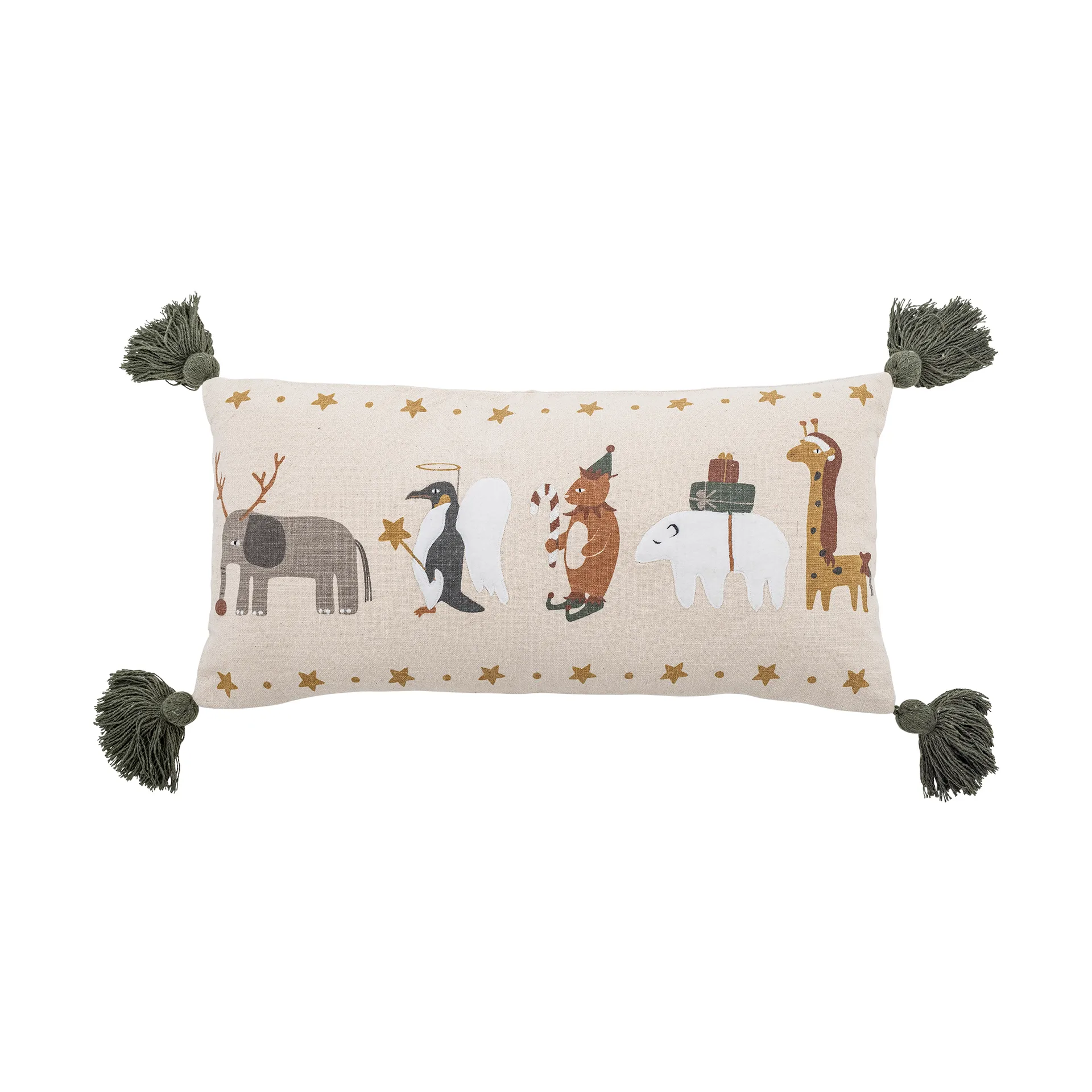 Valentin kussen 30x60 cm, Wit Bloomingville