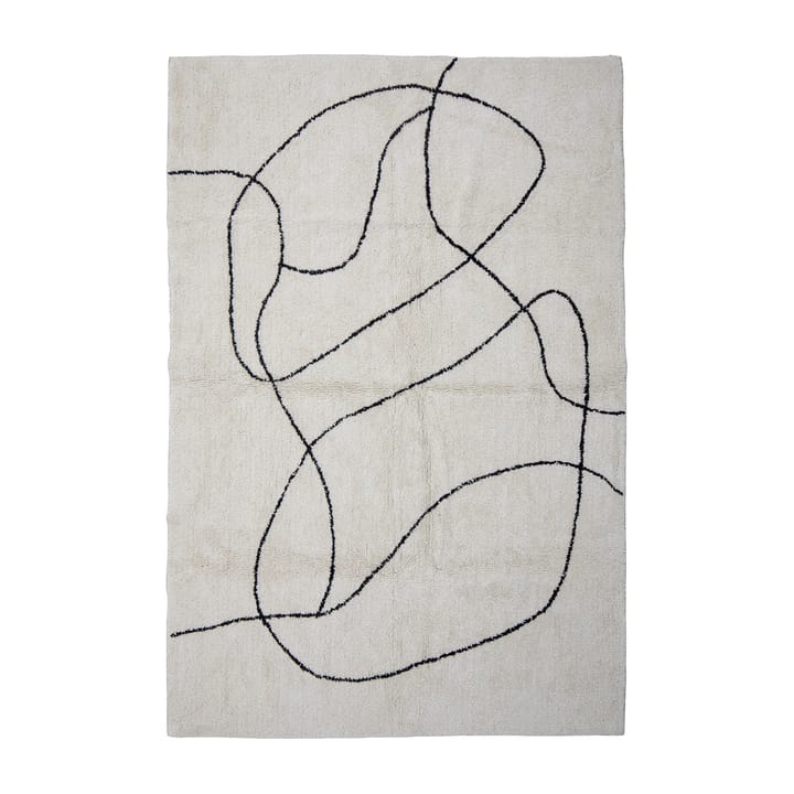 Viga vloerkleed 120x180 cm - Wit - Bloomingville