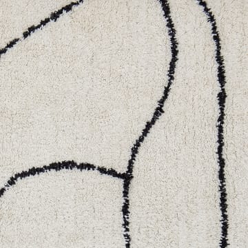 Viga vloerkleed 120x180 cm - Wit - Bloomingville
