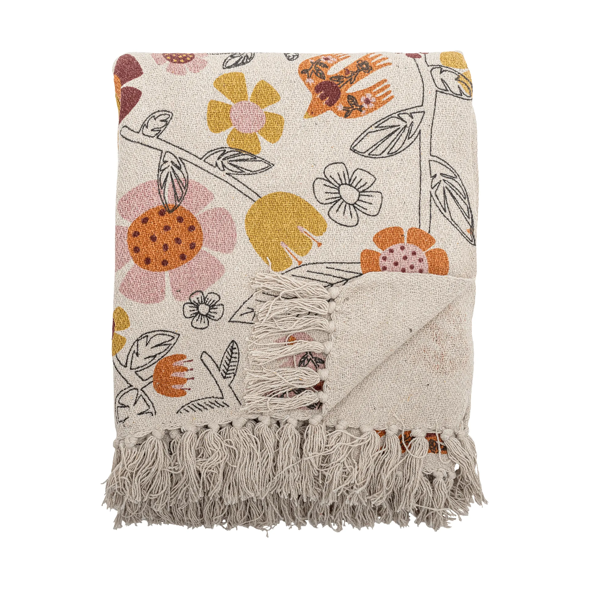 Vivielle plaid, Multicolor, 160x130 cm Bloomingville
