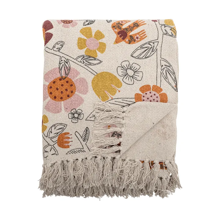 Vivielle plaid - Multicolor, 160x130 cm - Bloomingville