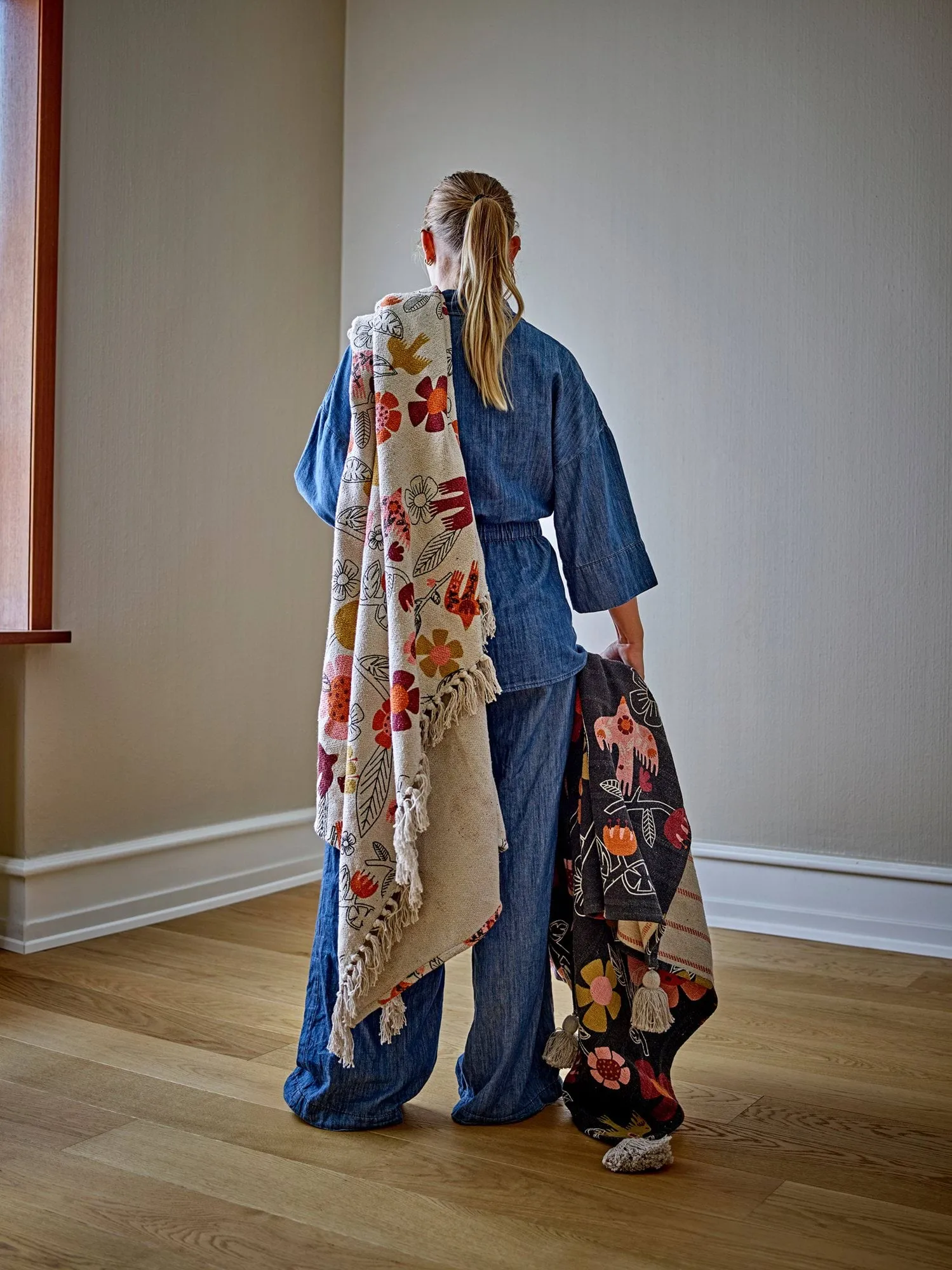 Vivielle plaid, Multicolor, 160x130 cm Bloomingville