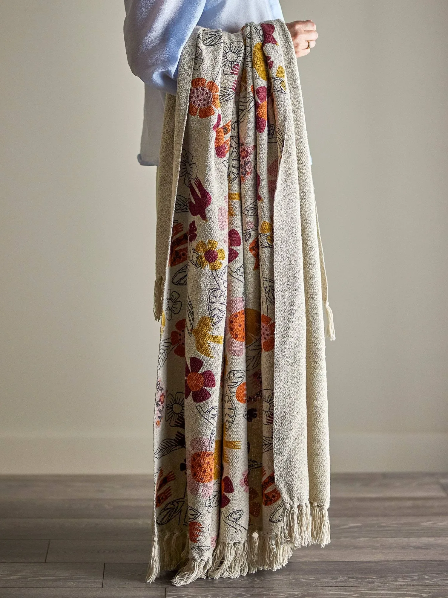 Vivielle plaid, Multicolor, 160x130 cm Bloomingville