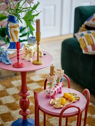 Whimsica bijzettafel Ø30,5 cm - Rood - Bloomingville