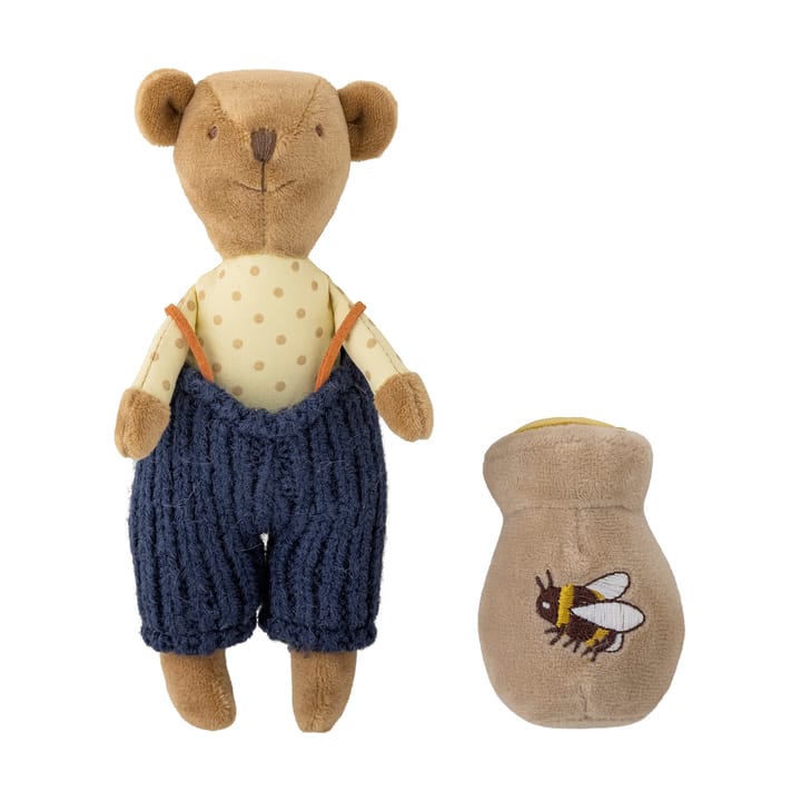 Willes knuffel 2-delig - Brown teddy - Bloomingville