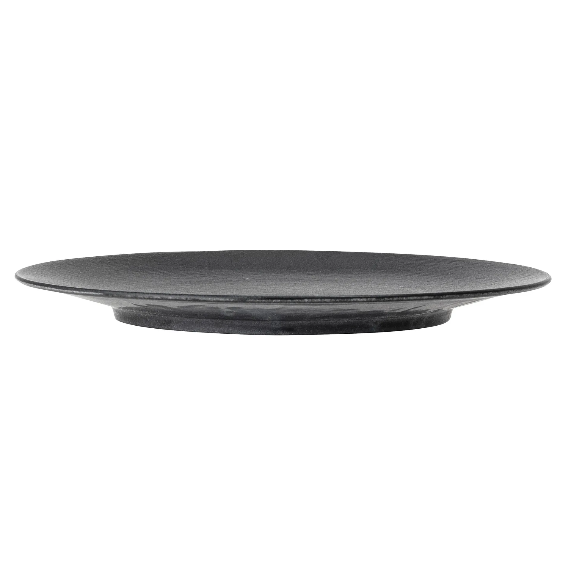 Yoko bord 27,5 cm 4-pack, Zwart Bloomingville