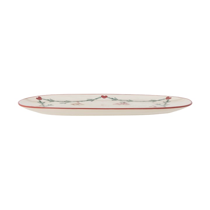 Yule serveerschaal 38,5x23 cm, Wit Bloomingville