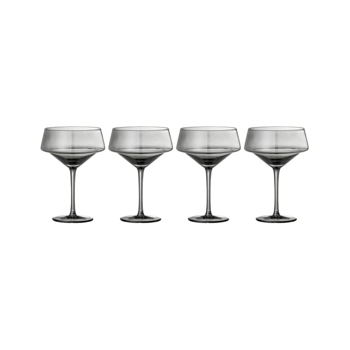 Yvette cocktailglas 33 cl 4-pack - Grijs - Bloomingville