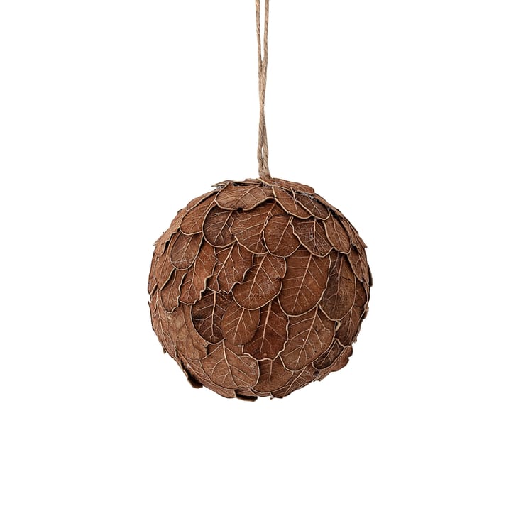 Zada Ornament eikenblad kerstbal - Bruin - Bloomingville