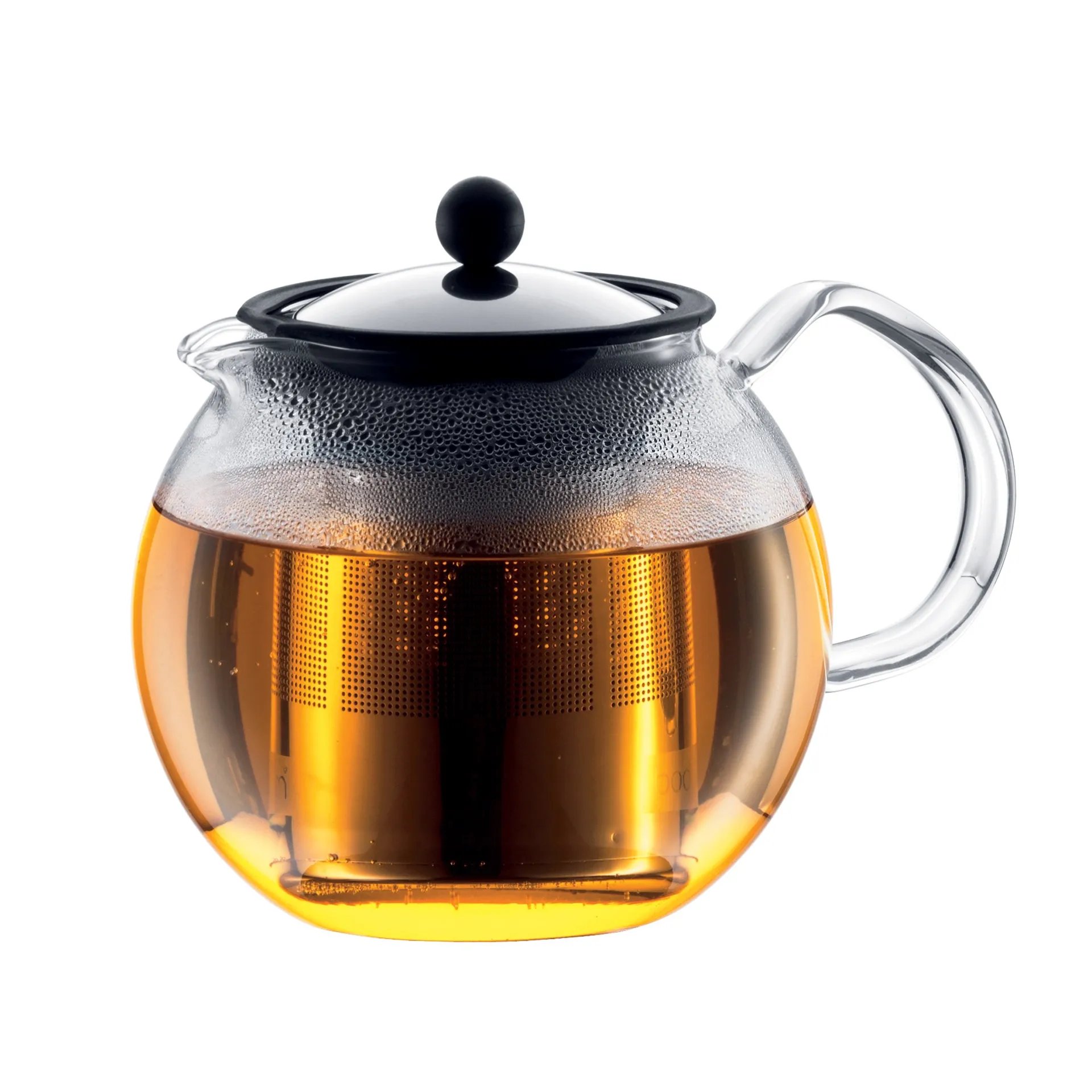 Assam theepot chroom, 1 l. Bodum