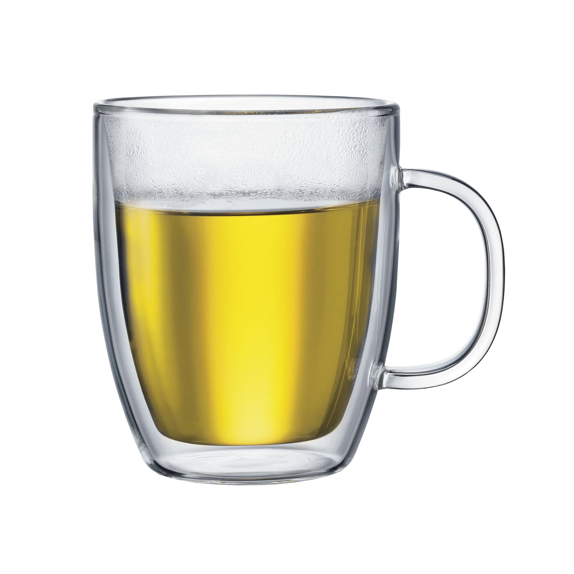 Bistro dubbelwandig glas met handvat 2-pack, 0,45 l. Bodum