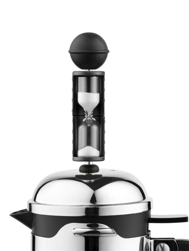 Bistro koffietimer 4 minuten, Zwart-wit Bodum