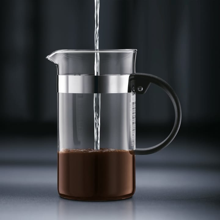 Bistro Nouveau koffiepers, 3 koppen Bodum
