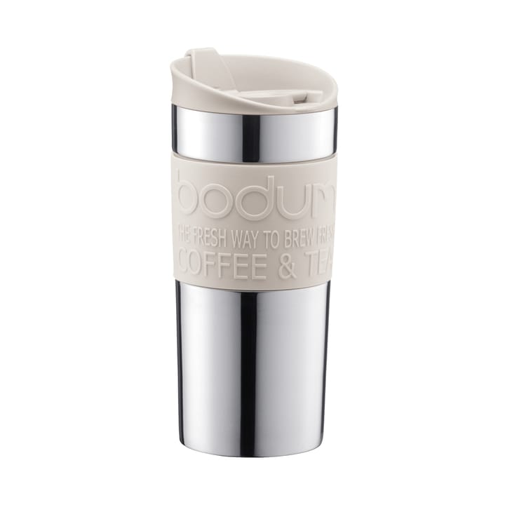 Bodum travel mug 35 cl roestvrij staal - Off white - Bodum