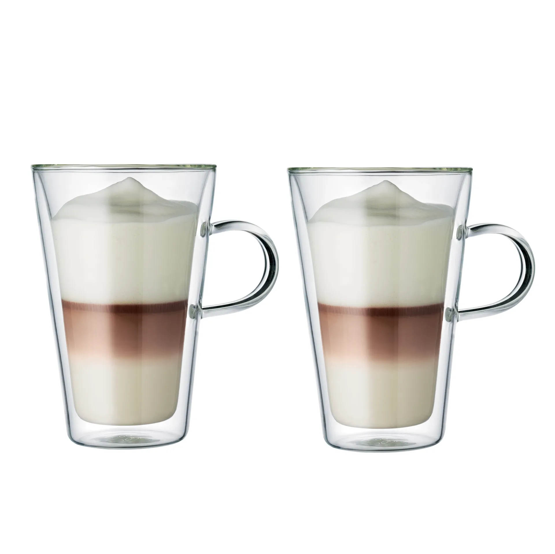 Canteen dubbelle laag glas met handvat 2-pack, 0.4 l Bodum