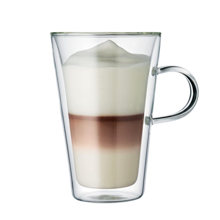Canteen dubbelle laag glas met handvat 2-pack, 0.4 l Bodum