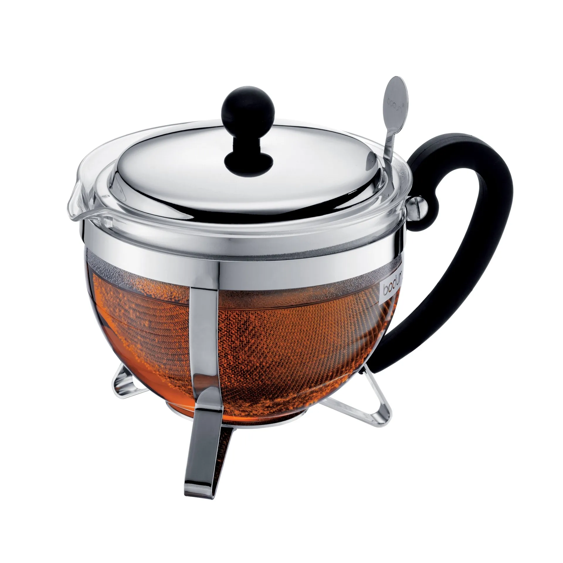 Chambord theepot chroom, 1 l Bodum