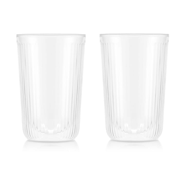 Douro dubbelwandig glas 25 cl 2-pack - Helder - Bodum