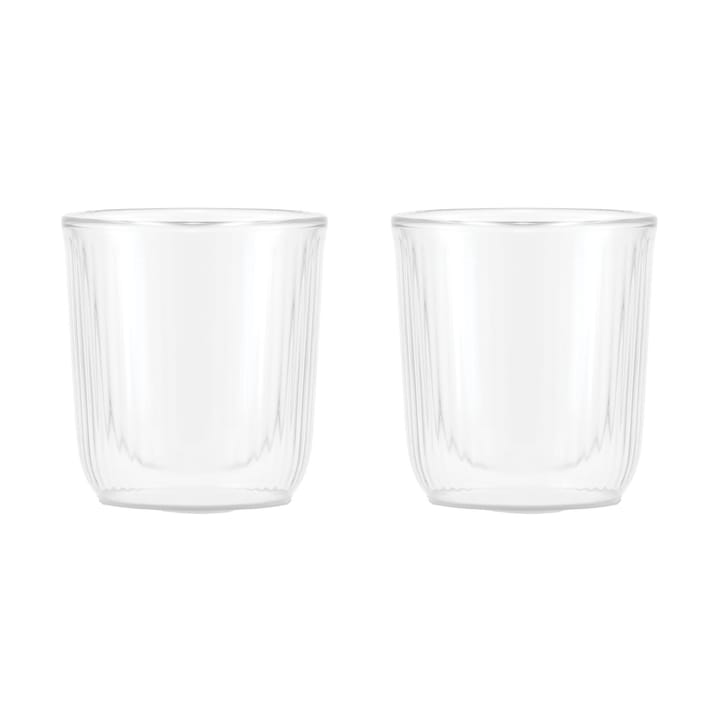 Douro dubbelwandig sakeglas 14,5 cl 2-pack - Helder - Bodum
