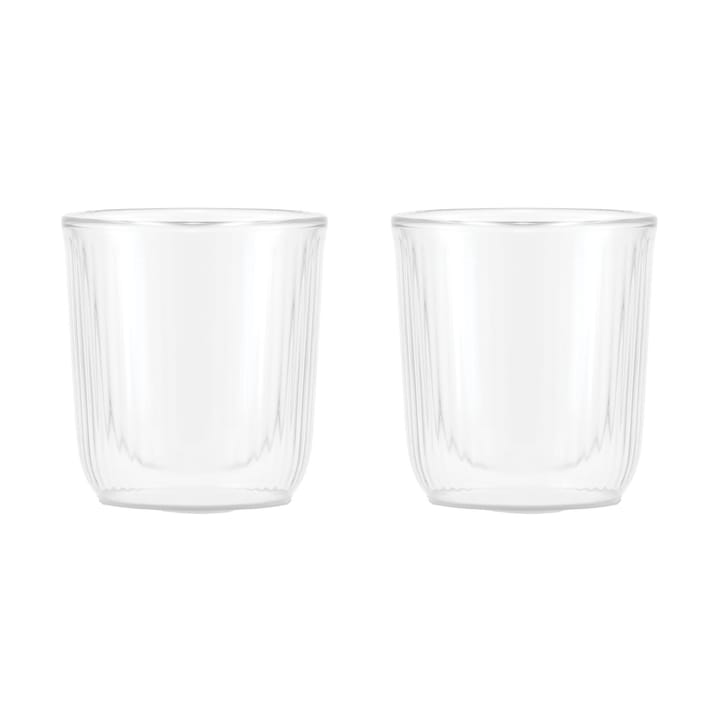 Douro dubbelwandig sakeglas 14,5 cl 2-pack - Helder - Bodum