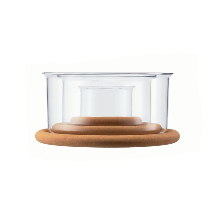 Hot Pot kommenset met kurkdeksel 3-pack, Glazen Bodum