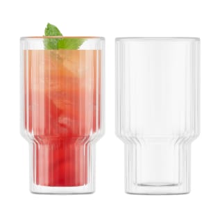 Navalia dubbelwandig glas 25 cl 2-pack - Helder - Bodum