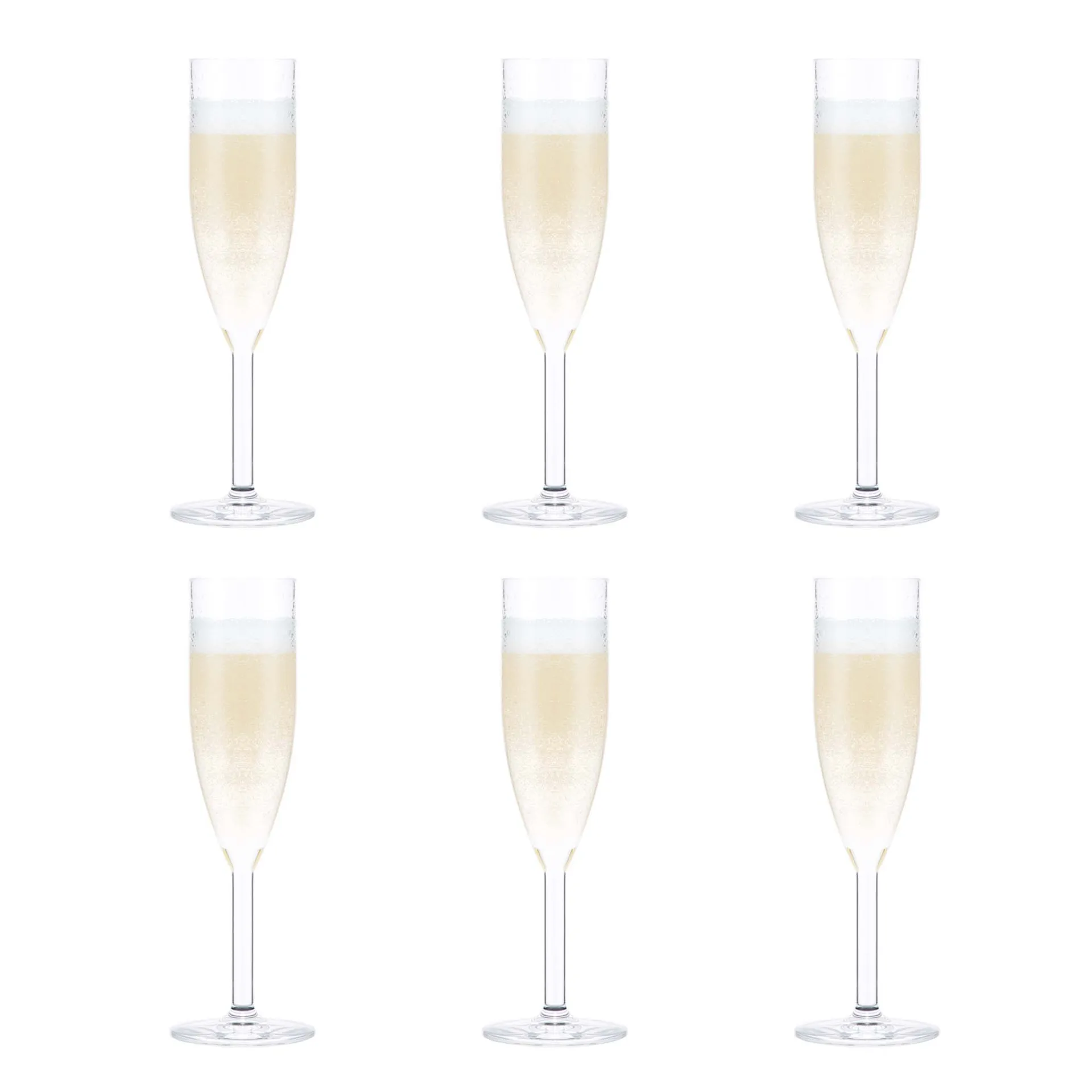 Oktett champagneglazen 6-pack, 12 cl Bodum