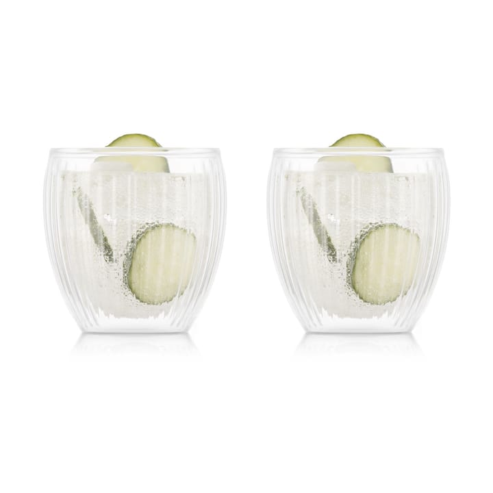 Pavina dubbelwandig glas 20 cl 2-pack - Helder - Bodum