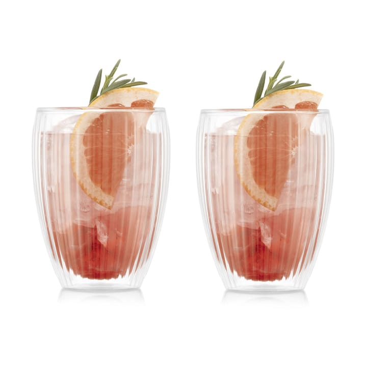 Pavina dubbelwandig glas 32 cl 2-pack - Helder - Bodum