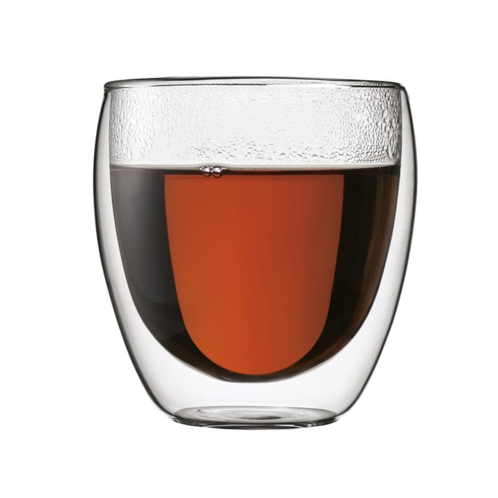 Pavina dubbelwandig glas 6-pack, 0,25 l. Bodum